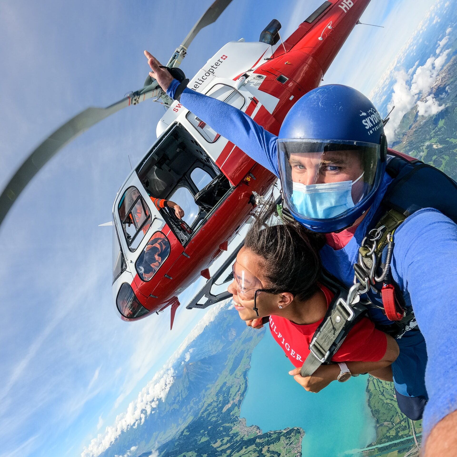 Things to do in Interlaken. Skydive Switzerland